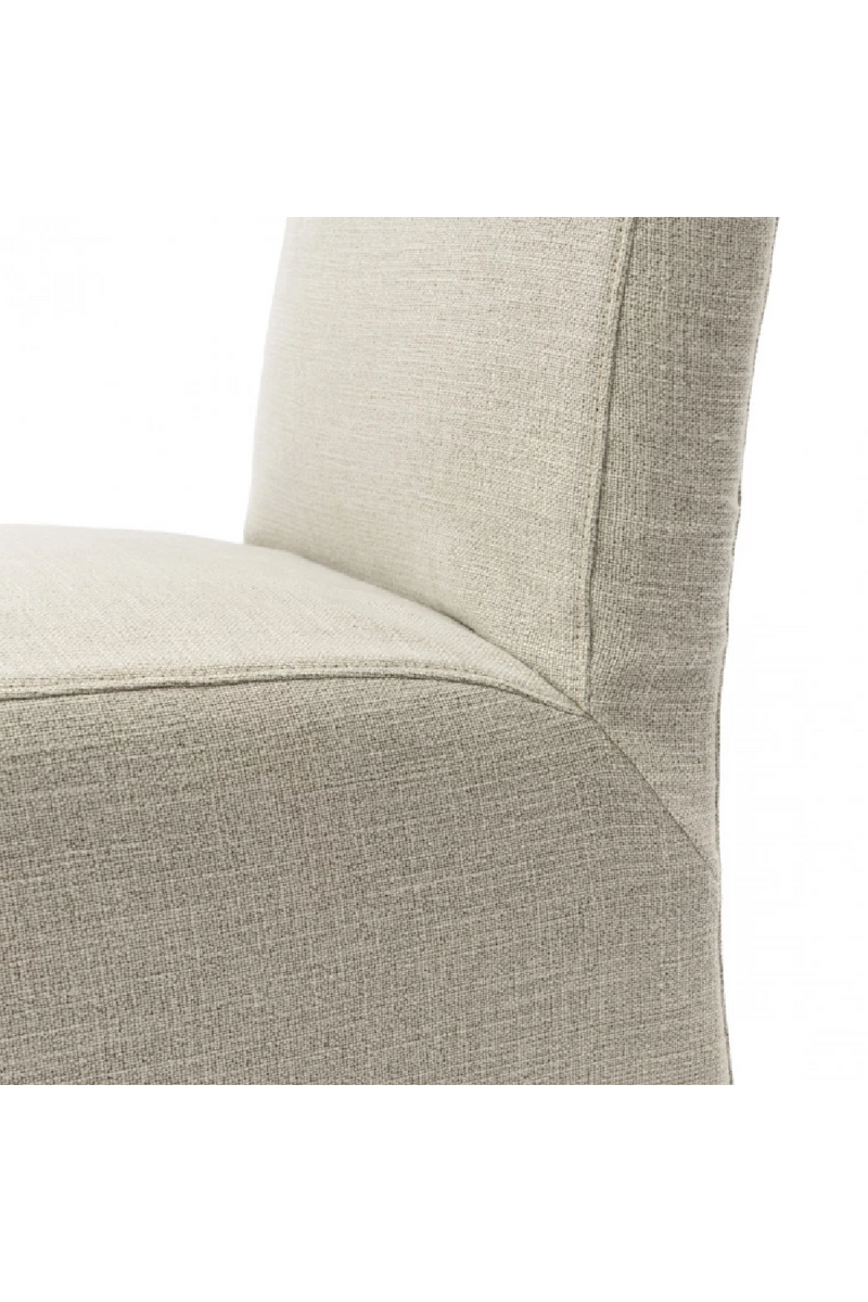 Wheeled Tweed Dining Chair | Rivièra Maison Firenze | Oroatrade.com