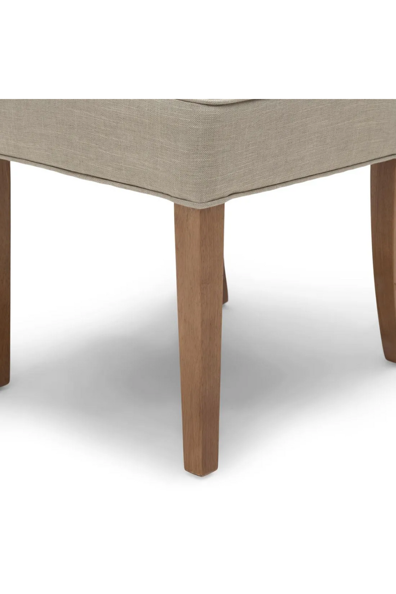 Tufted Linen Dining Chair | Rivièra Maison Hampton | Oroatrade.com