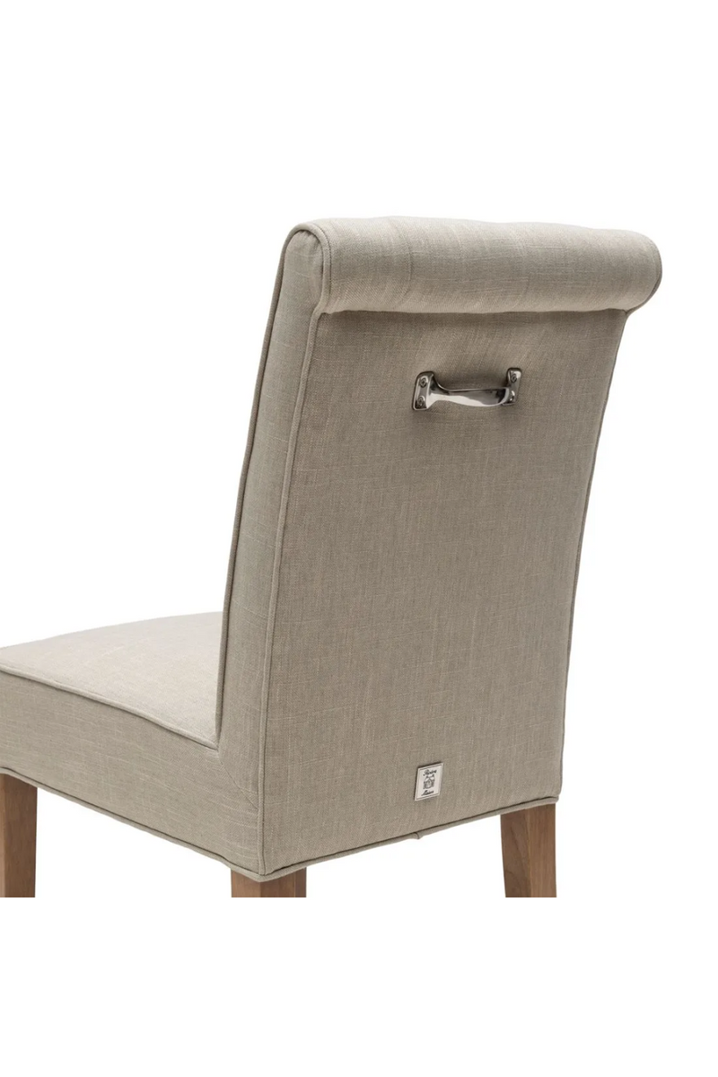 Tufted Linen Dining Chair | Rivièra Maison Hampton | Oroatrade.com