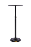 Black Alumium Pedestal End Table | Rivièra Maison Venice | Oroatrade.com