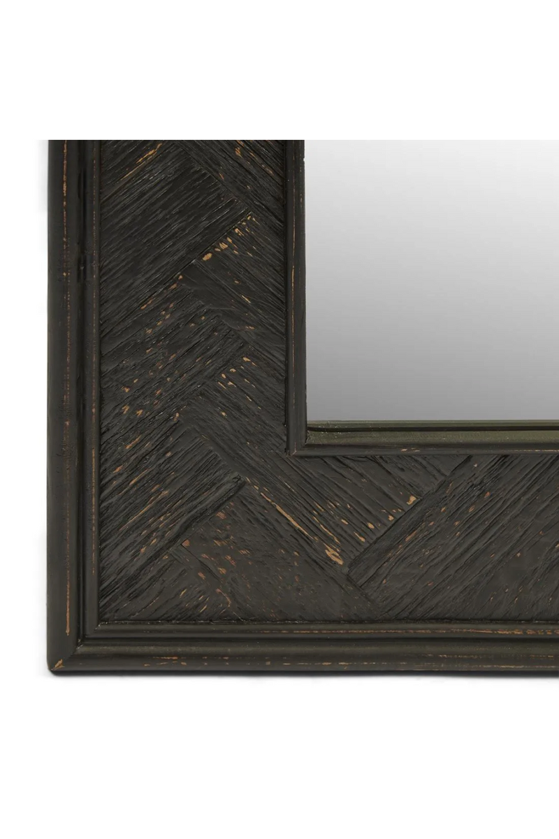 Black Wooden Mirror | Rivièra Maison Yosemite | Oroatrade.com