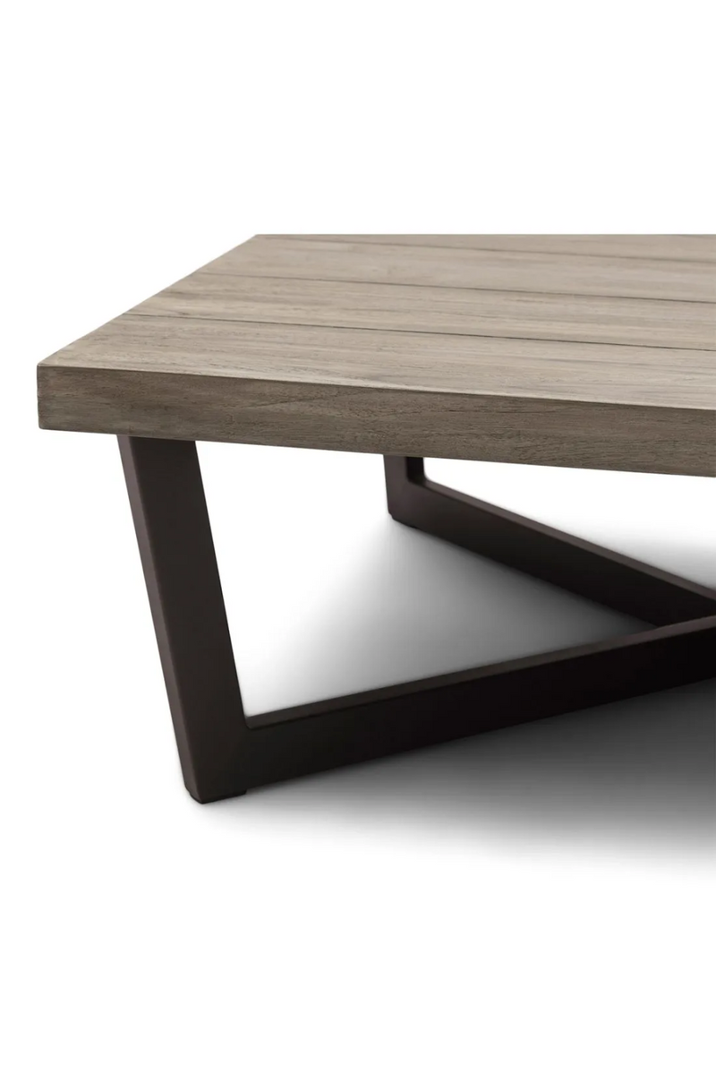 Gray Teak Outdoor Coffee Table | Rivièra Maison Bondi Beach | Oroatrade.com