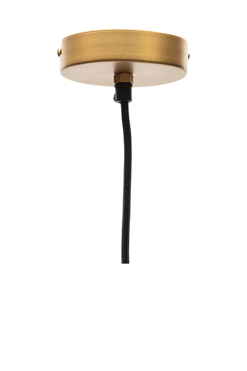 Gold Iron Pendant Lamp | Rivièra Maison Manhattan | Oroatrade.com
