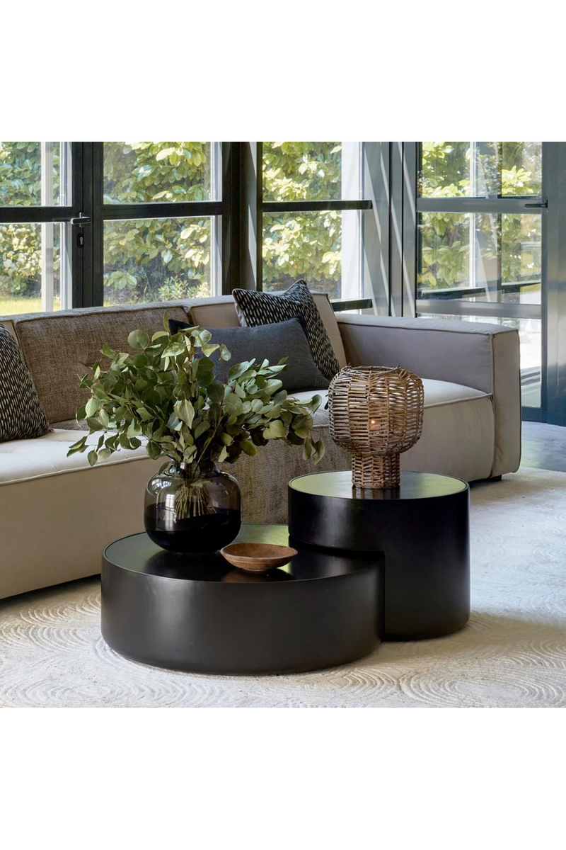 Modern Round Coffee Table Set (2) | Rivièra Maison Hollywood Hills | Oroatrade.com