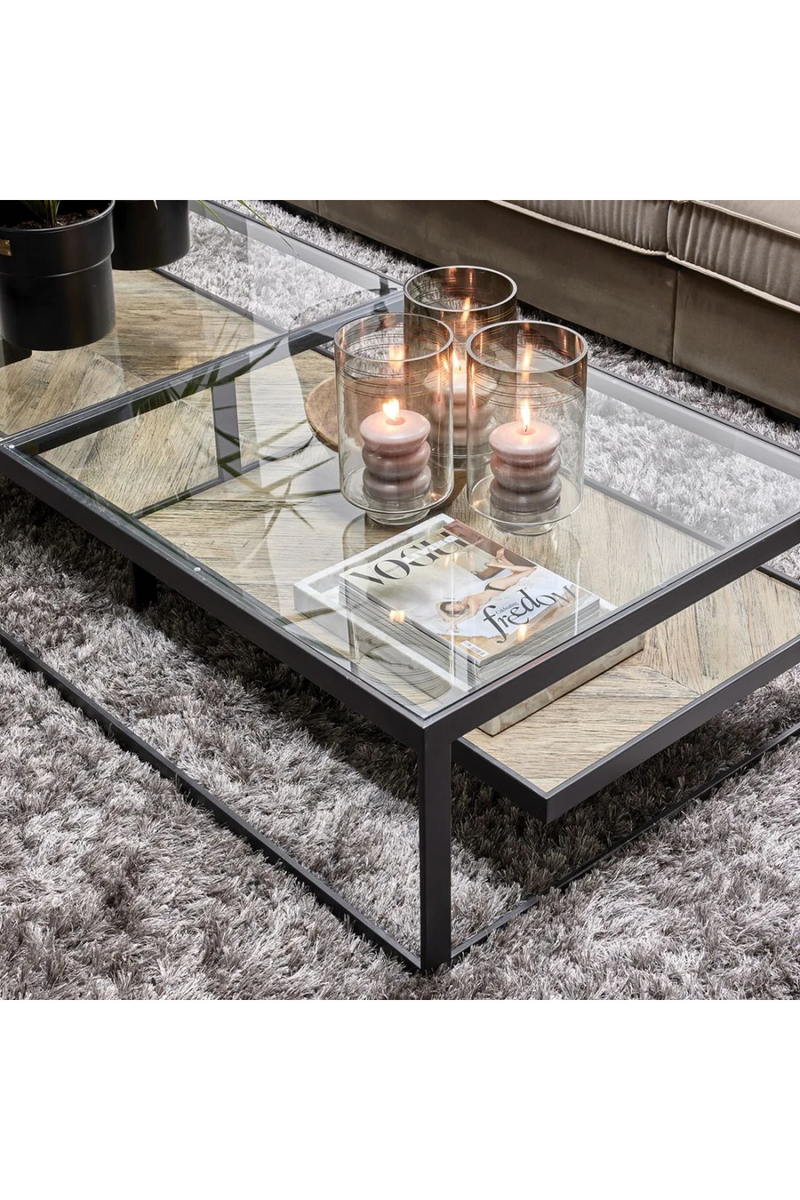 Floating Glass Coffee Table | Rivièra Maison Graydon | Oroatrade.com