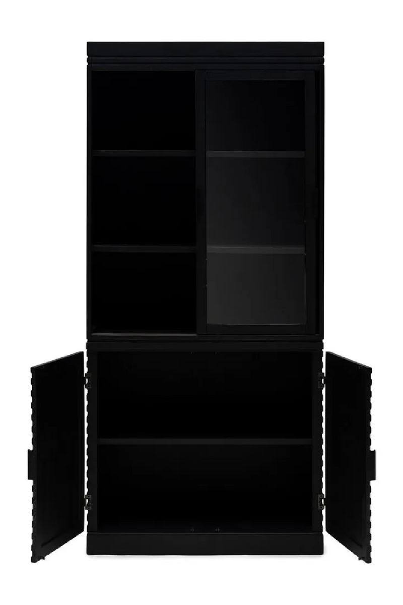 Black Wooden Buffet Cabinet | Rivièra Maison Stanford | Oroatrade.com