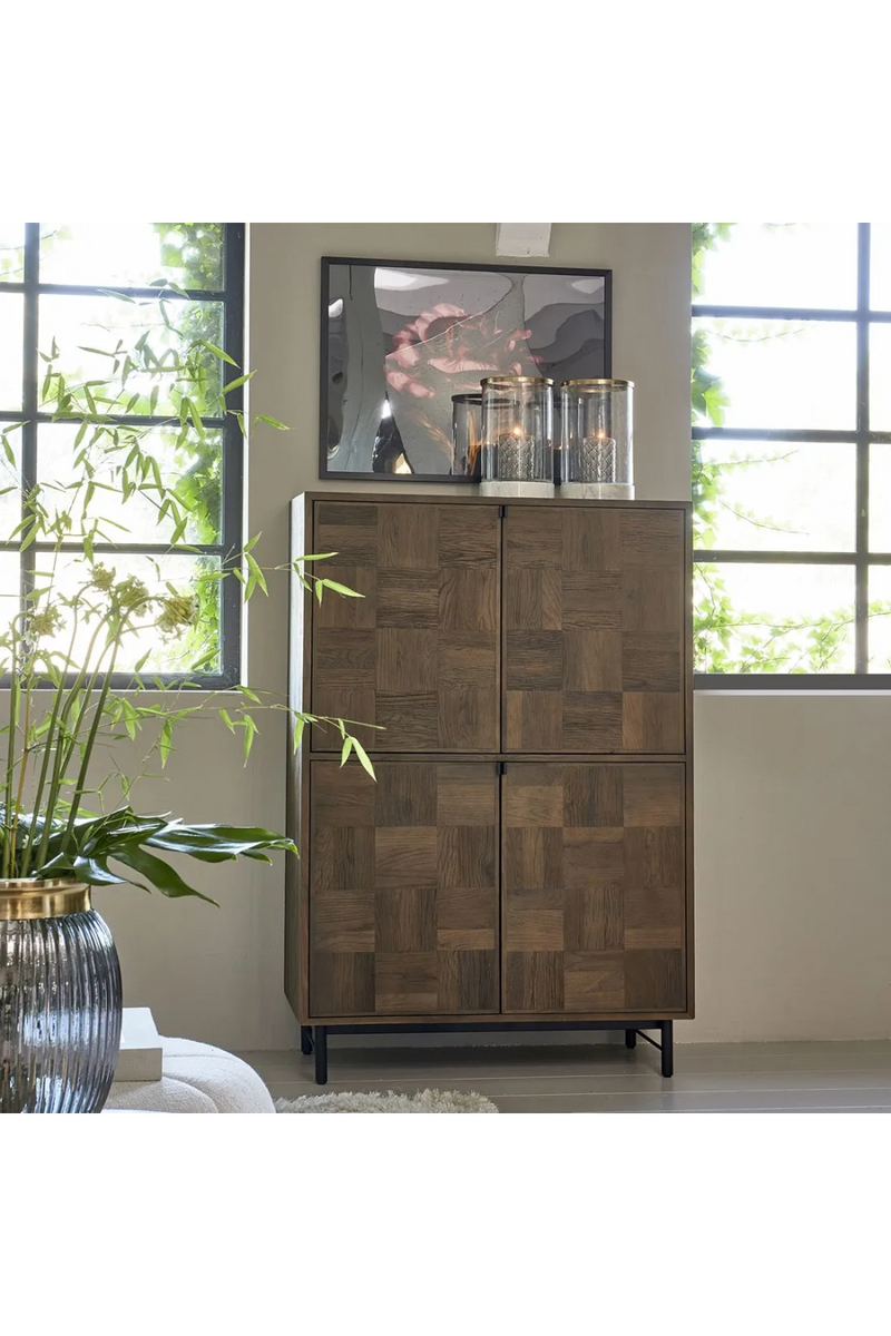 Oak Parquet Cabinet | Rivièra Maison Mac Arthur | Oroatrade.com