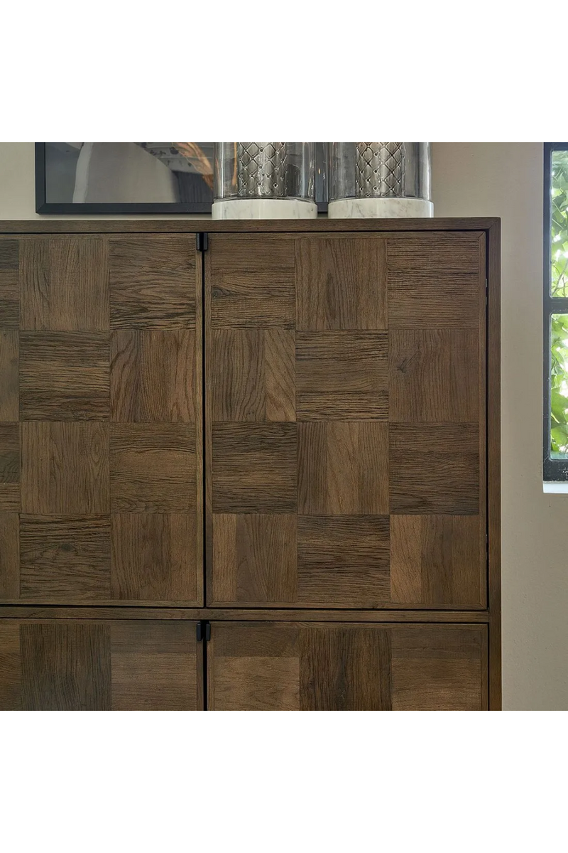 Oak Parquet Cabinet | Rivièra Maison Mac Arthur | Oroatrade.com