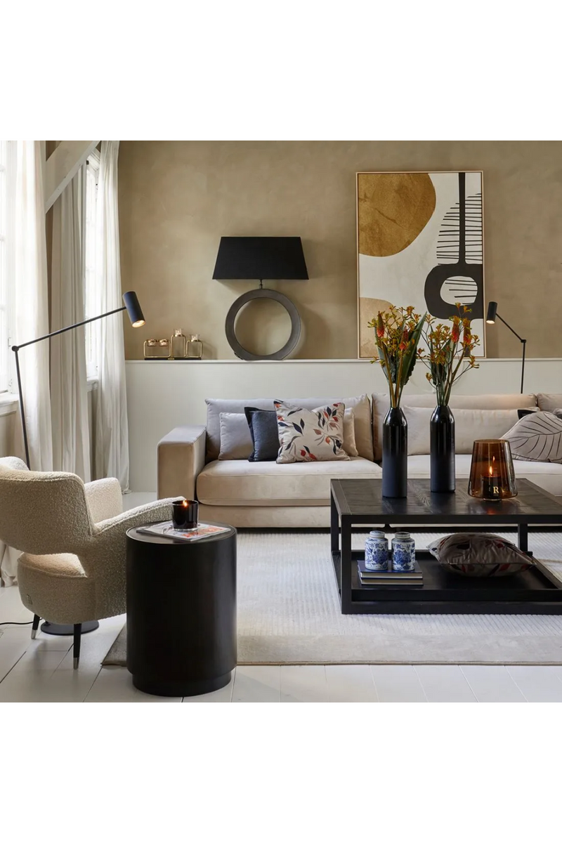 Black Adjustable Floor Lamp | Rivièra Maison Morriston | Oroatrade.com
