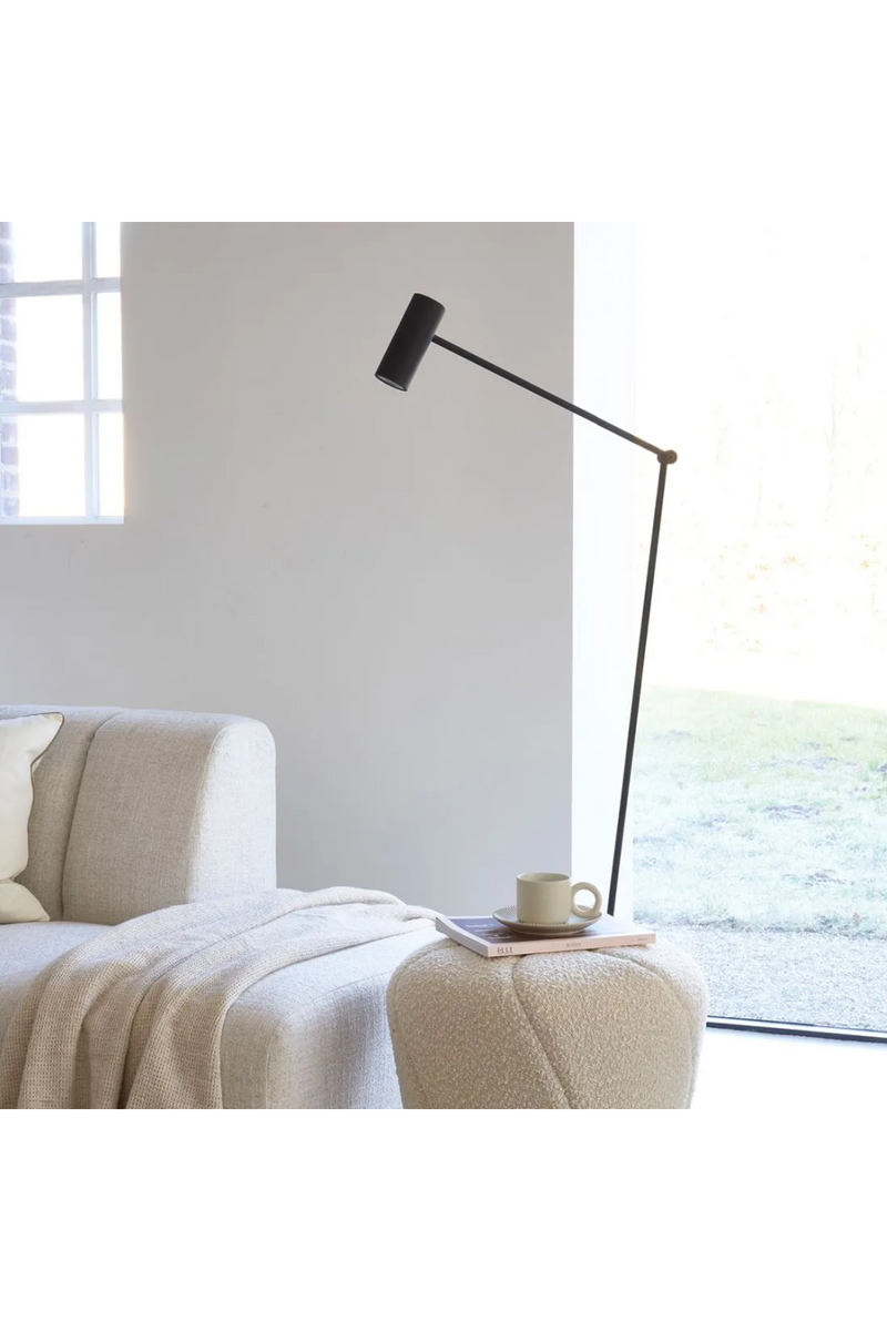 Black Adjustable Floor Lamp | Rivièra Maison Morriston | Oroatrade.com