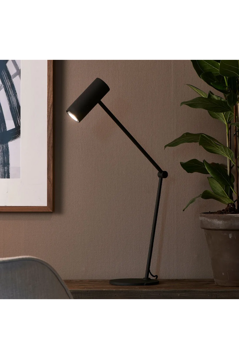 Black Adjustable Table Lamp | Rivièra Maison Morriston | Oroatrade.com