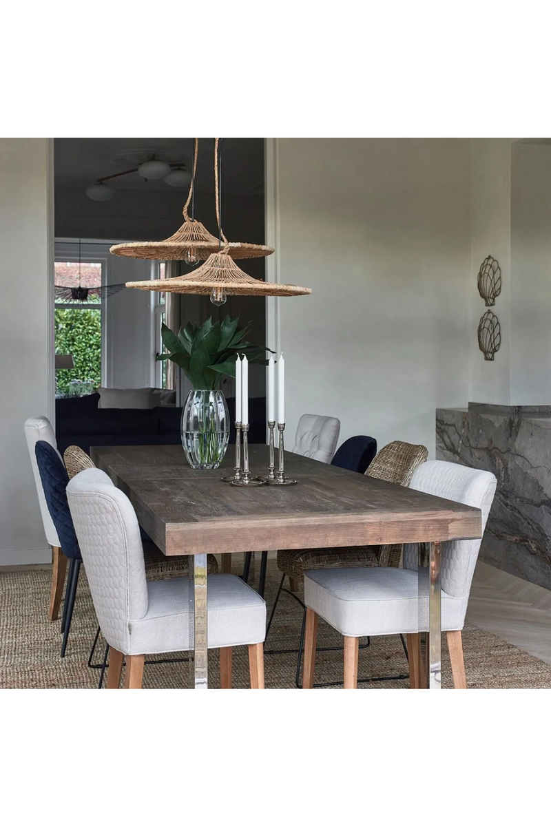 Wicker Rustic Pendant Lamp | Rivièra Maison Casablanca | Oroatrade.com