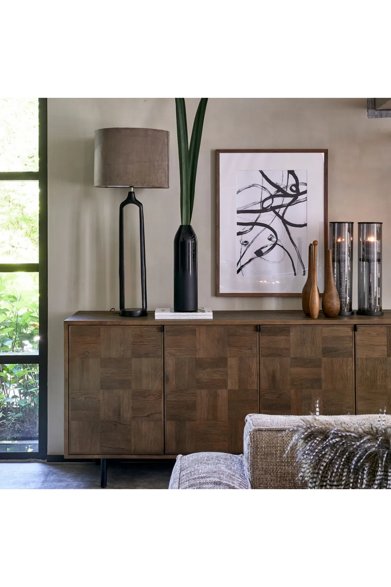 Brown Oak Sideboard | Rivièra Maison Mac Arthur Park | Oroatrade.com