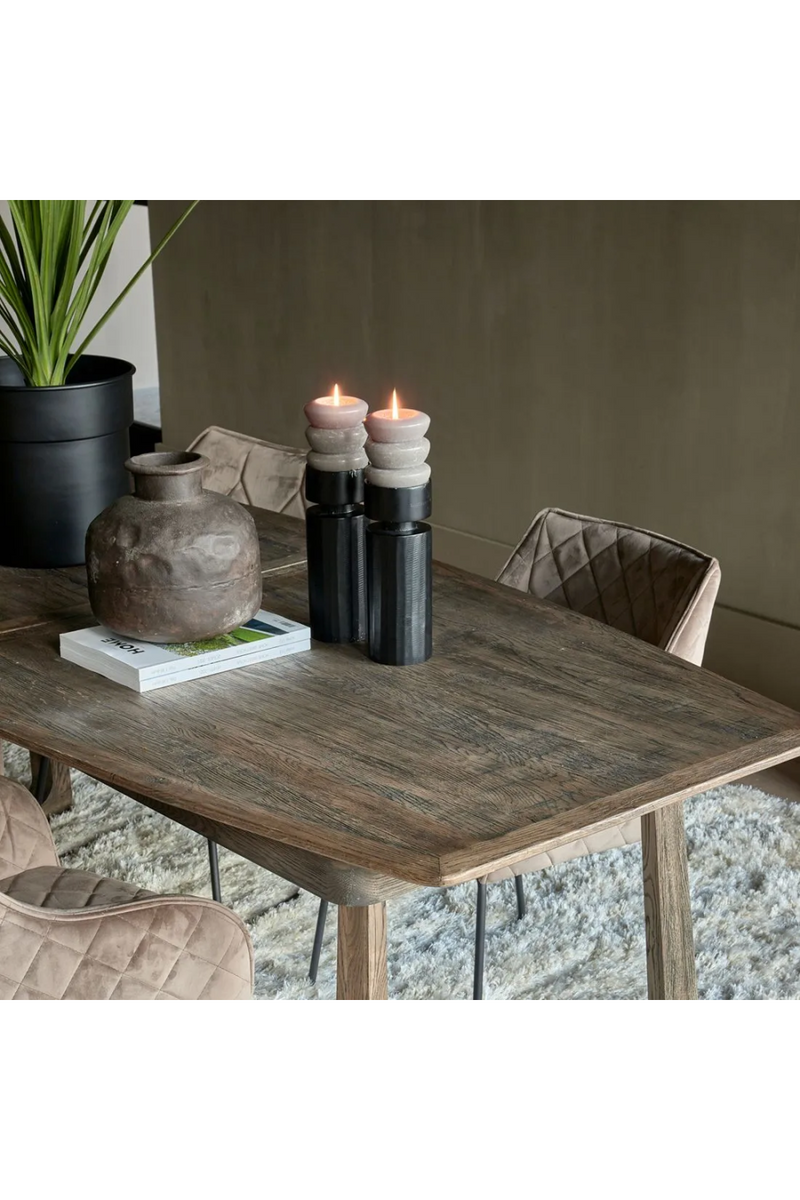 Natural Oak Extendable Dining Table | Rivièra Maison Miller | Oroatrade.com
