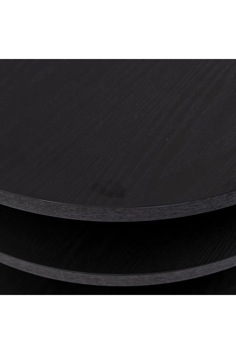 Black Semi-Circular Coffee Tables (2) | Rivièra Maison Savannah | Oroatrade.com