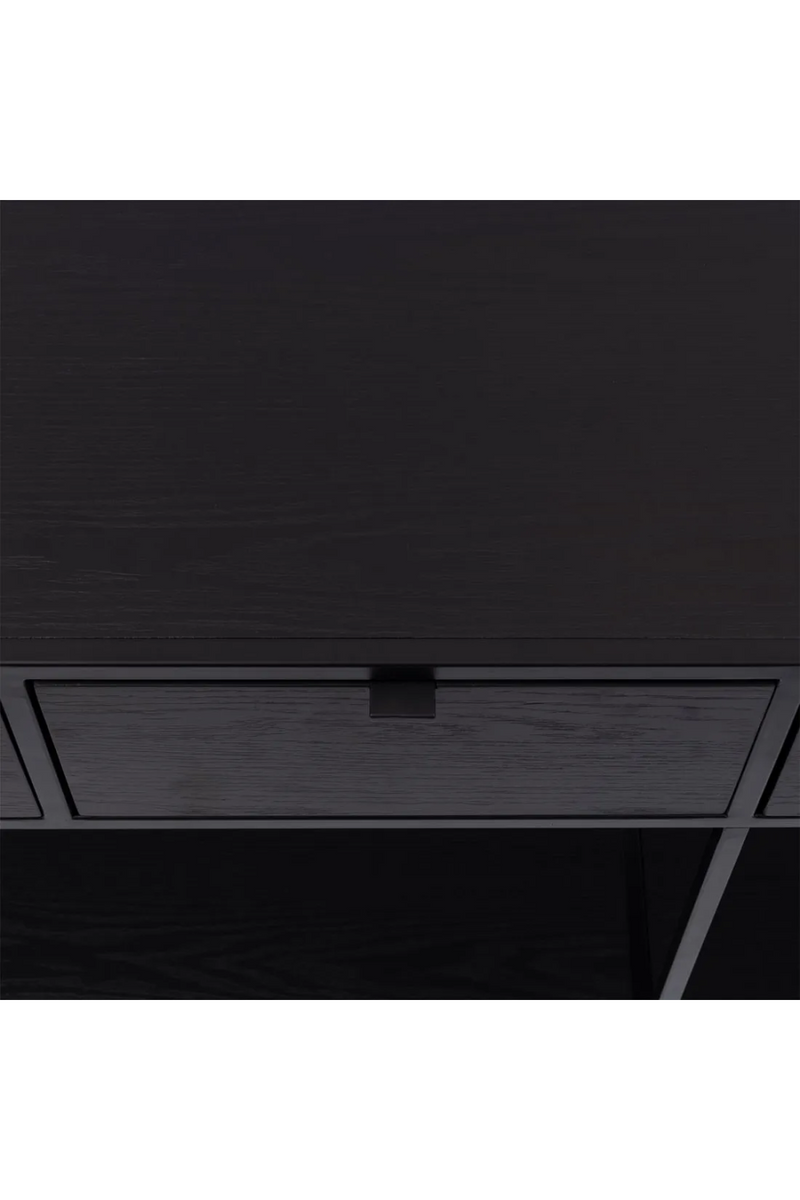 Black Ashwood TV Cabinet | Rivièra Maison The Bobby | Oroatrade.com