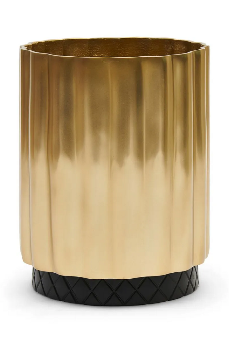 Gold Fluted Wine Cooler | Rivièra Maison Du Palmier | Oroatrade.com