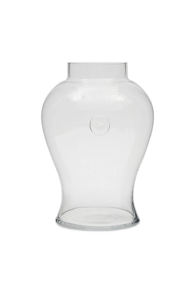 Handmade Clear Glass Vase | Rivièra Maison Aphrodite | Oroatrade.com