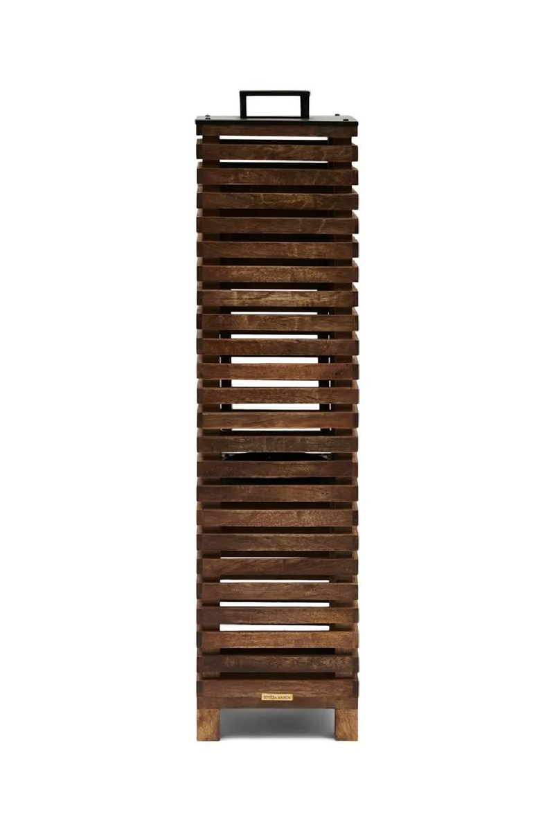 Slatted Wood Lantern | Rivièra Maison Tyndareos | Oroatrade.com