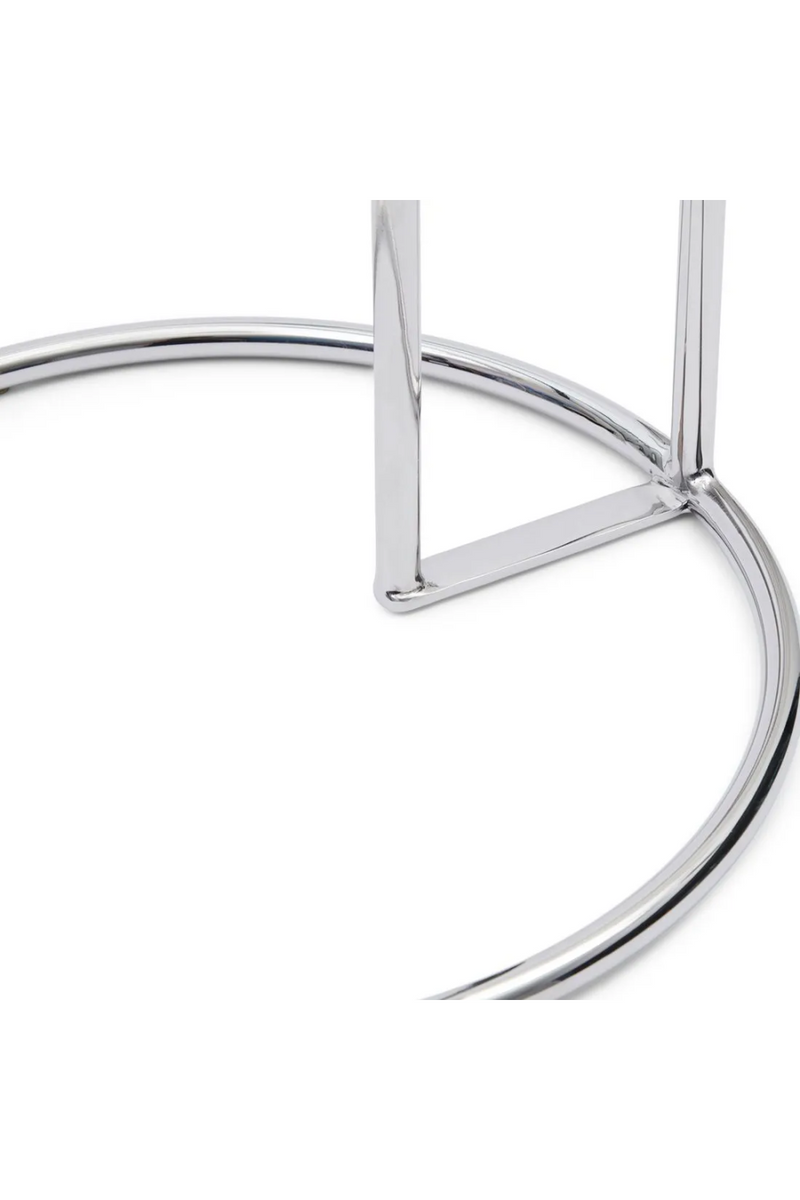 Silver Modern Adjustable End Table | Rivièra Maison Bonham | Oroatrade.com