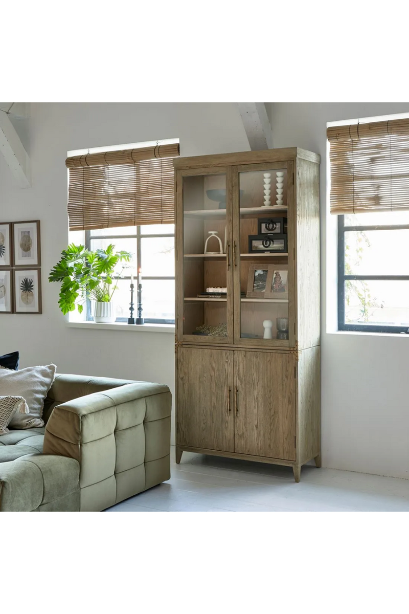 Reclaimed Oak Display Cabinet | Rivièra Maison Brescia | Oroatrade.com