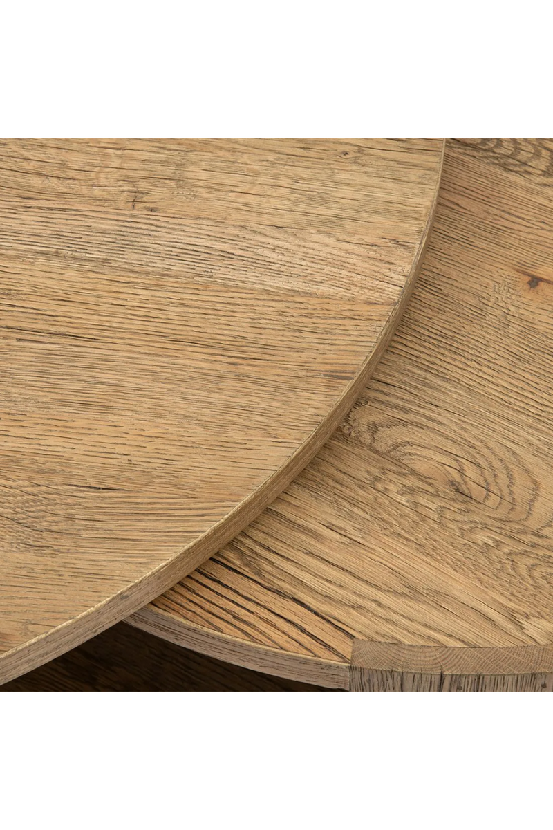 Round Oak Nested Coffee Tables (2) | Rivièra Maison Astoria | Oroatrade.com