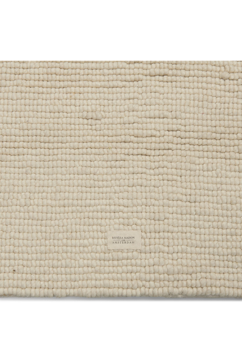 Cream Wool Area Rug | Rivièra Maison Giovanni | Oroatrade.com