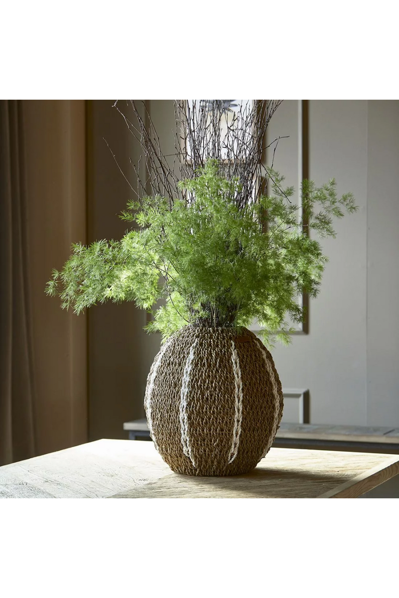 Woven Seagrass Vase | Rivièra Maison | Oroatrade.com