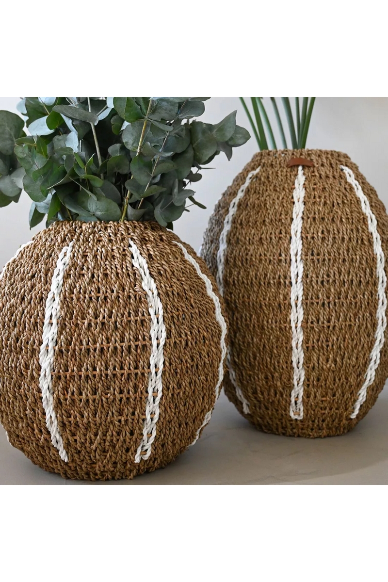 Woven Seagrass Vase | Rivièra Maison | Oroatrade.com