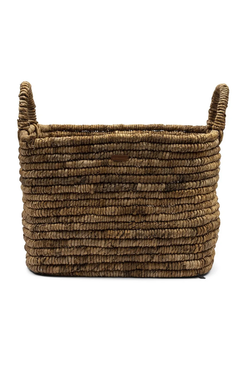 Woven Banana Leaf Basket Set (2) | Rivièra Maison Baille | Oroatrade.com