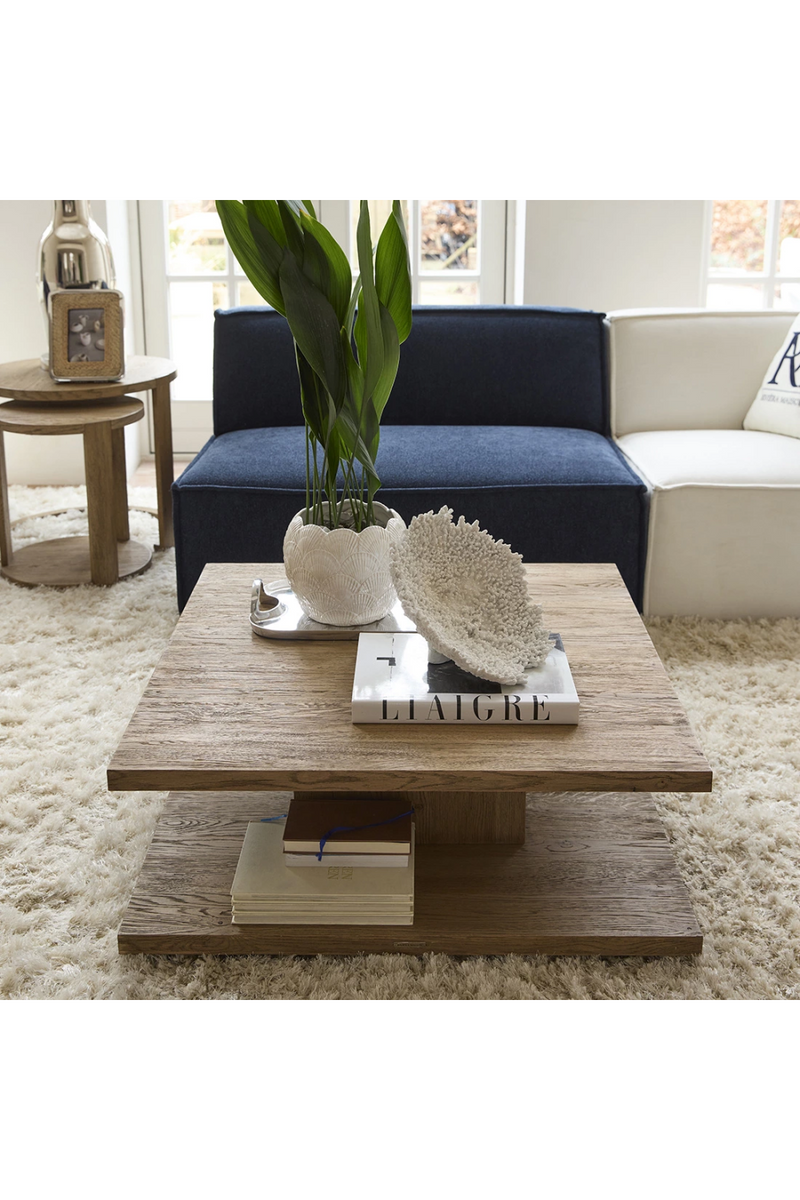 Oak Square Coffee Table | Rivièra Maison Vermont | Oroatrade.com