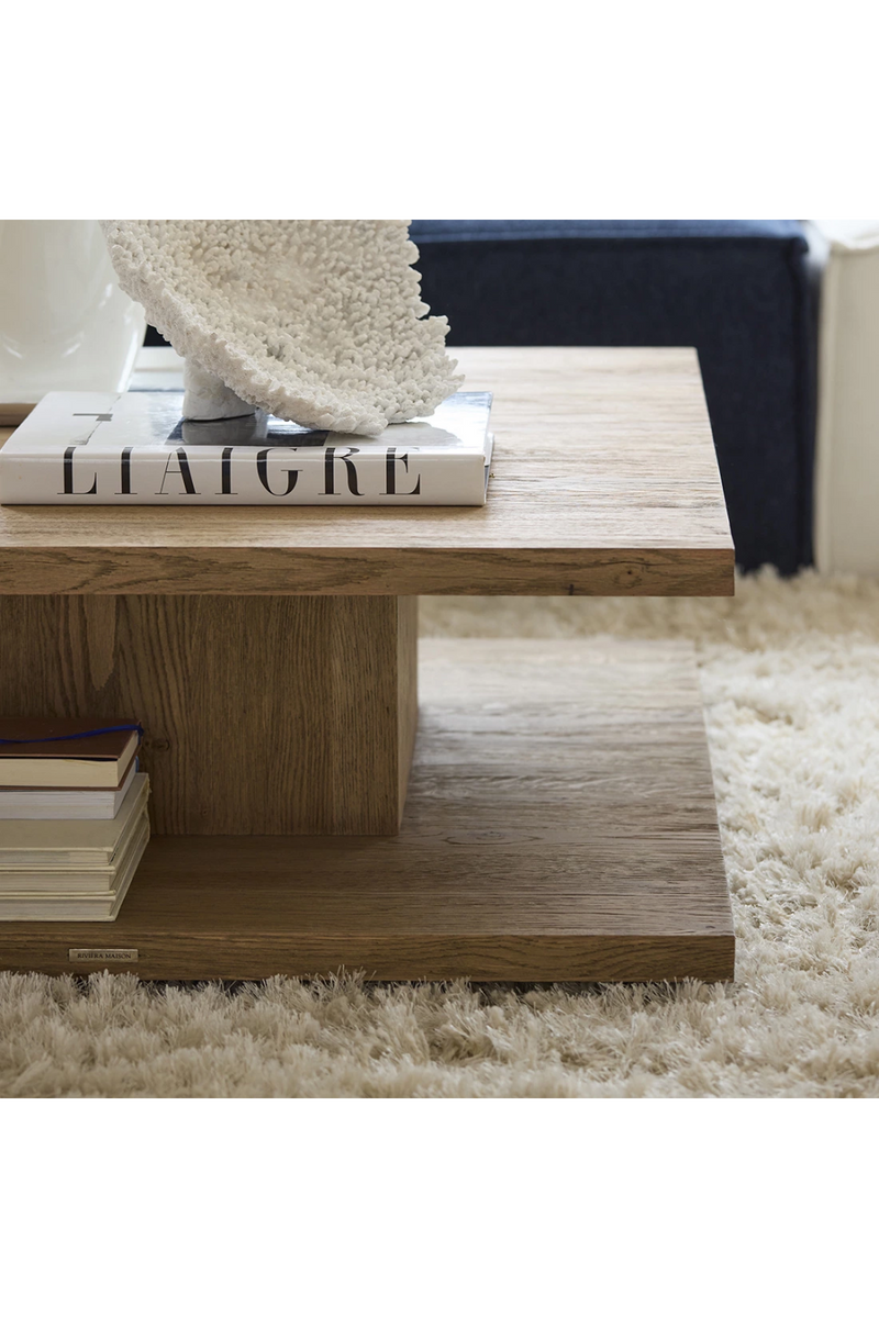 Oak Square Coffee Table | Rivièra Maison Vermont | Oroatrade.com