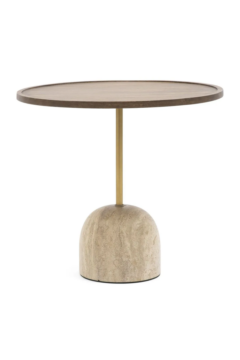 Mango Wood Pedestal Coffee Table | Rivièra Maison Malibu | Oroatrade.com