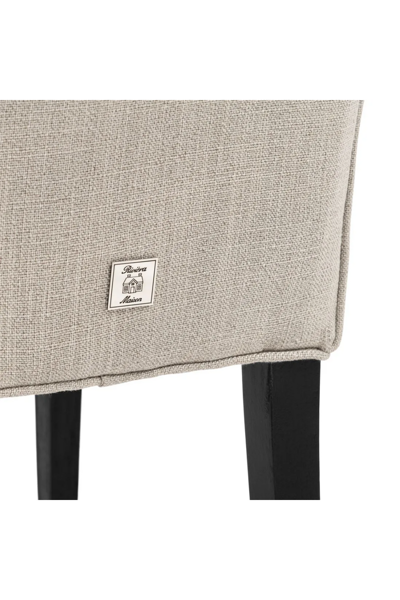 Striped Linen Dining Chair | Rivièra Maison The Jade | Oroatrade.com