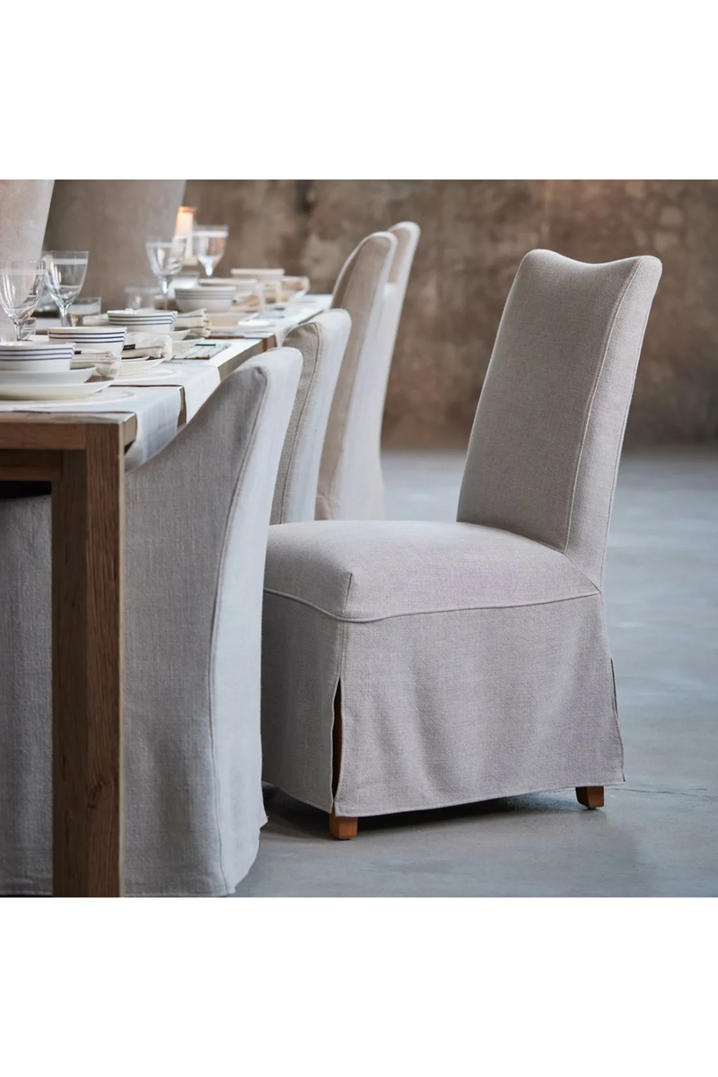 Off White Linen Dining Chair | Rivièra Maison Monti | Oroatrade.com