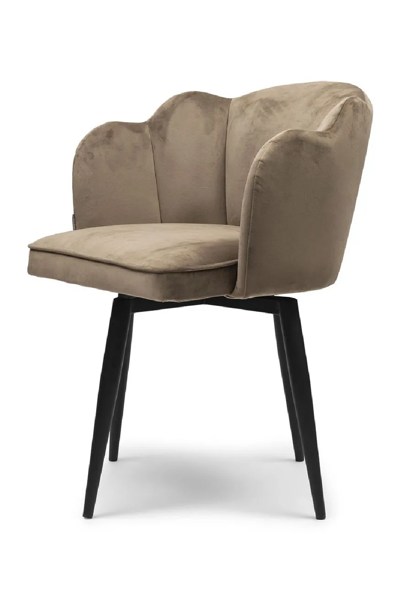 Velvet Swivel Dining Chair | Rivièra Maison Dauphine | Oroatrade.com