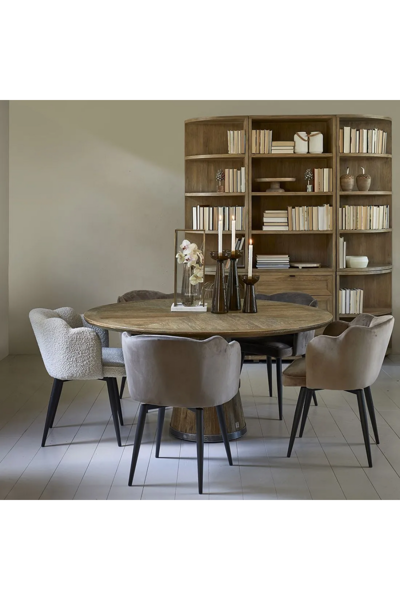 Velvet Swivel Dining Chair | Rivièra Maison Dauphine | Oroatrade.com