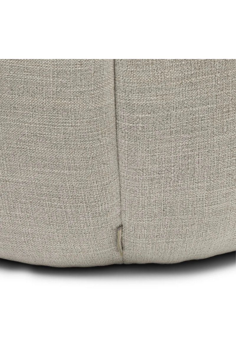 Linen Round Pouf | Rivièra Maison Falcone | Oroatrade.com