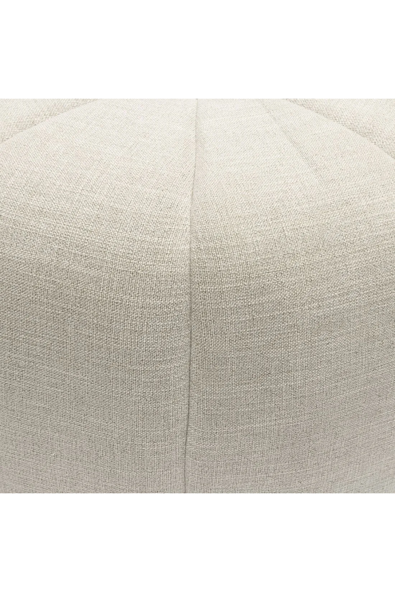 Linen Round Pouf | Rivièra Maison Falcone | Oroatrade.com