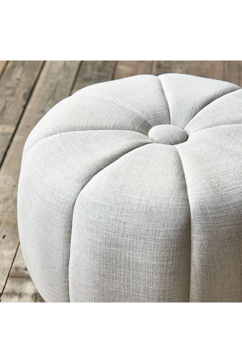 Linen Round Pouf | Rivièra Maison Falcone | Oroatrade.com