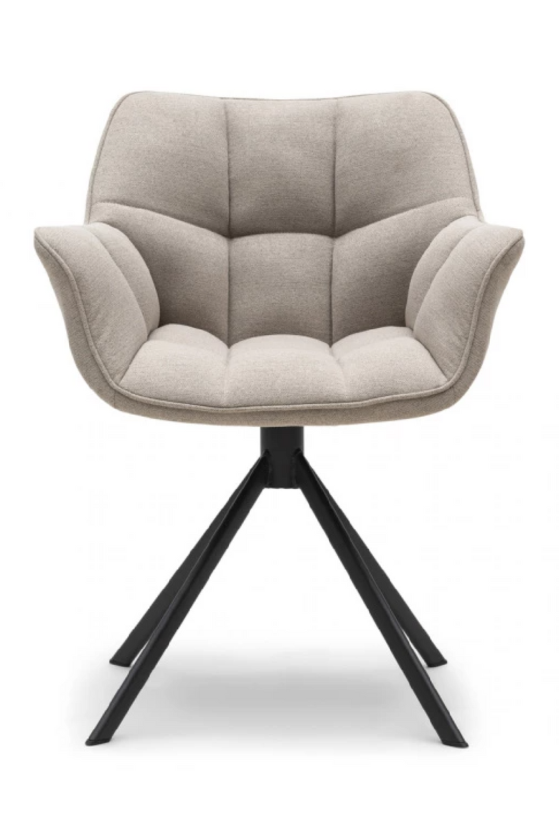 Linen Swivel Dining Chair | Rivièra Maison Carnaby | Oroatrade.com