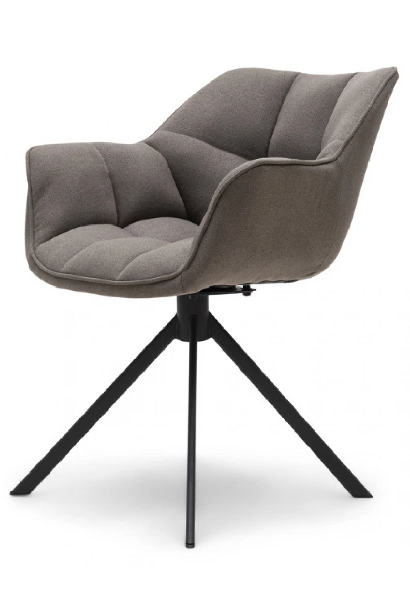 Linen Swivel Dining Chair | Rivièra Maison Carnaby | Oroatrade.com