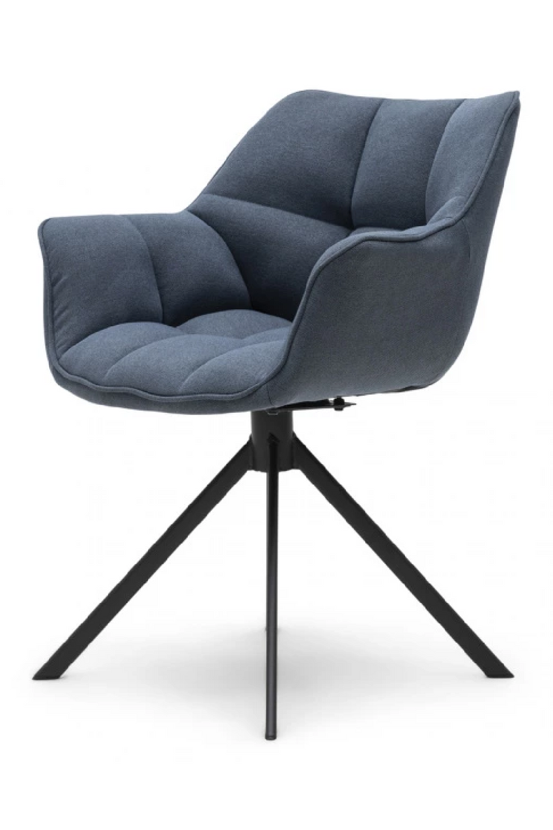 Linen Swivel Dining Chair | Rivièra Maison Carnaby | Oroatrade.com