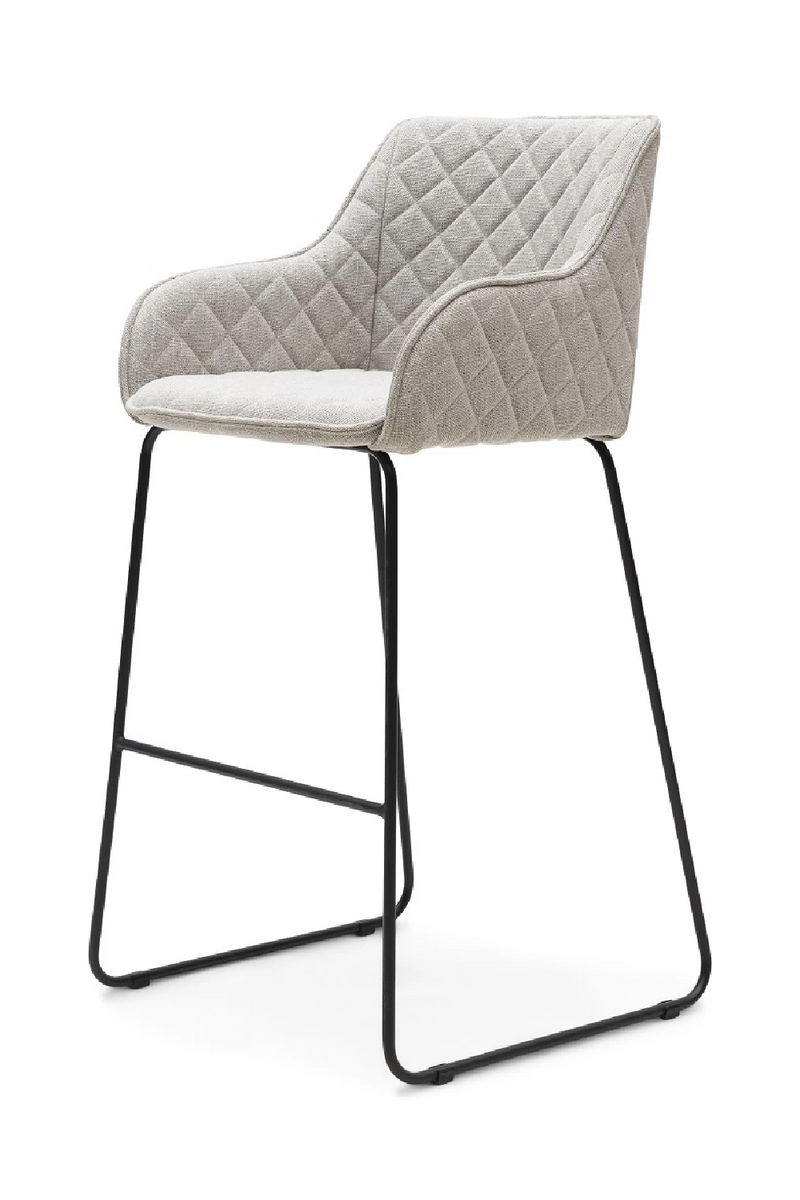 Cotton Checkered Bar Chair | Rivièra Maison Frisco Drive | Oroatrade.com