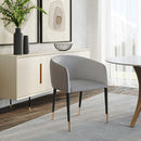 Hospitality furniture - Fabric & Leather Dining Armchair - www.oroatrade.com
