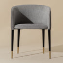 Hospitality furniture - Fabric & Leather Dining Armchair - www.oroatrade.com