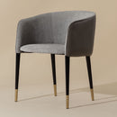 Hospitality furniture - Fabric & Leather Dining Armchair - www.oroatrade.com