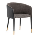 Hospitality furniture - Fabric & Leather Dining Armchair - www.oroatrade.com