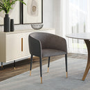 Hospitality furniture - Fabric & Leather Dining Armchair - www.oroatrade.com