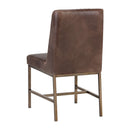 Hospitality furniture - Diamond-Stitched Leather-Inspired Dining Chairs (2) - www.oroatrade.com